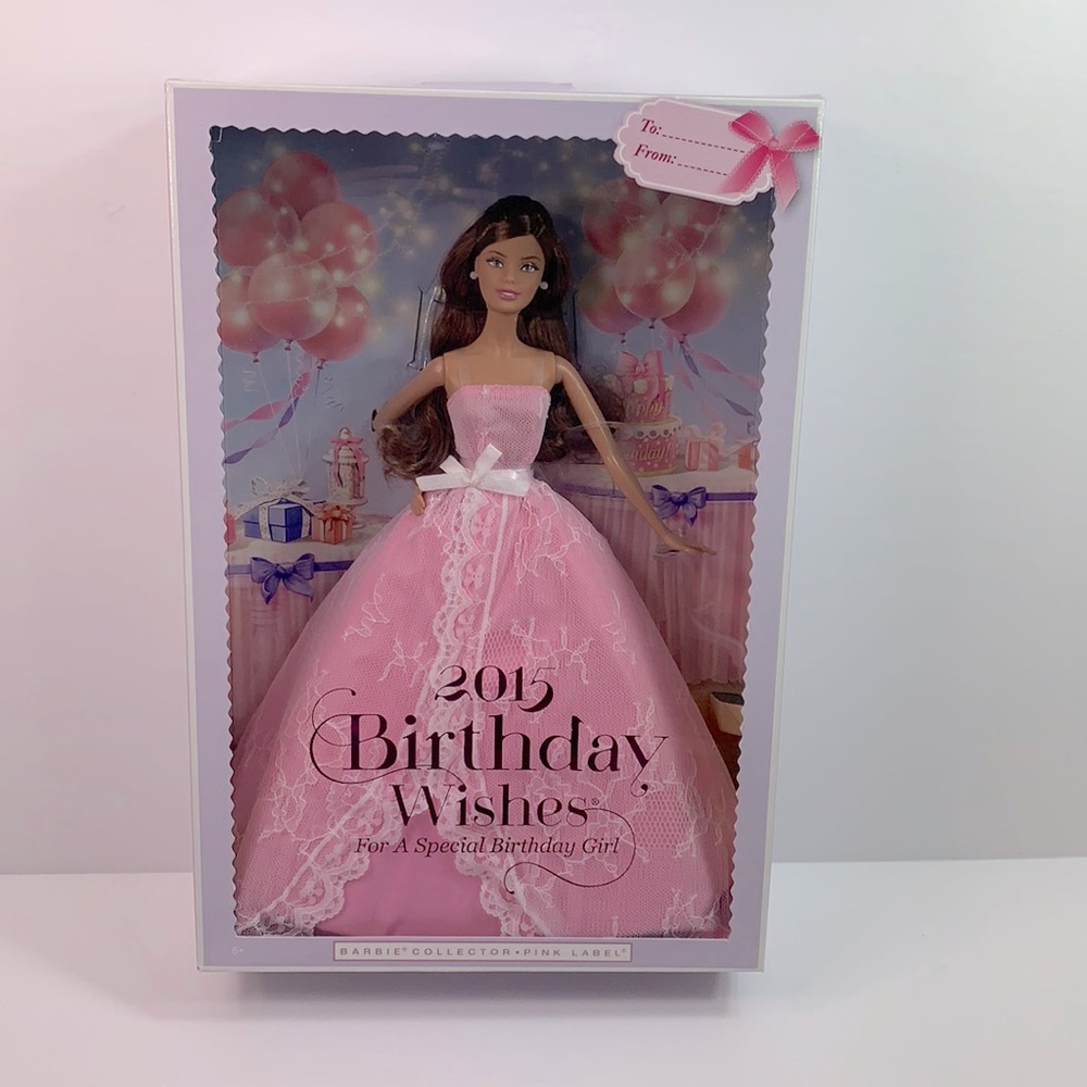 2015 Barbie Collection Label Birthday Wishes Doll